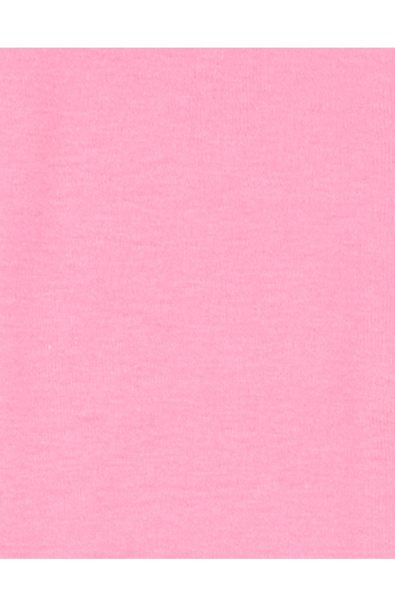 Leveret Kids Two-Piece Solid Cotton Matching Family Pajamas, Alternate, color, Light Pink