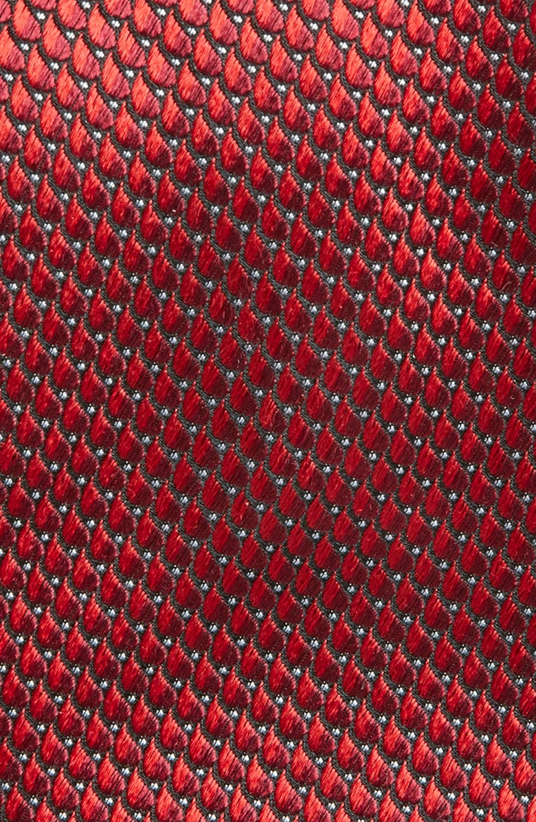 Nordstrom Neat Silk Tie, Alternate, color, Red