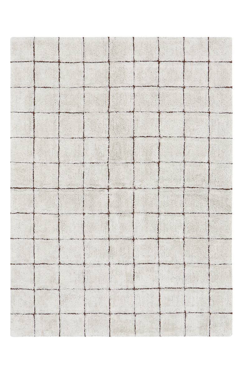 Lorena Canals Mosaic Washable Cotton Blend Rug, Main, color, Mosaic