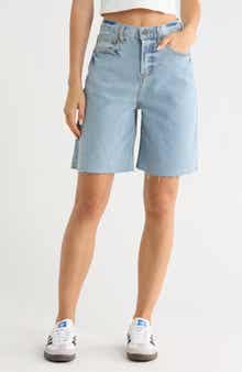 Vigoss Cutoff Denim Bermuda Shorts
