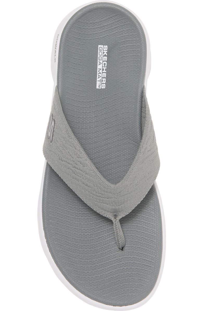 SKECHERS Go Walk<sup>®</sup> Flex Flip Flop Sandal - Splendor, Alternate, color,