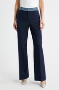 KOBI HALPERIN Poe Denim Contrast Pants