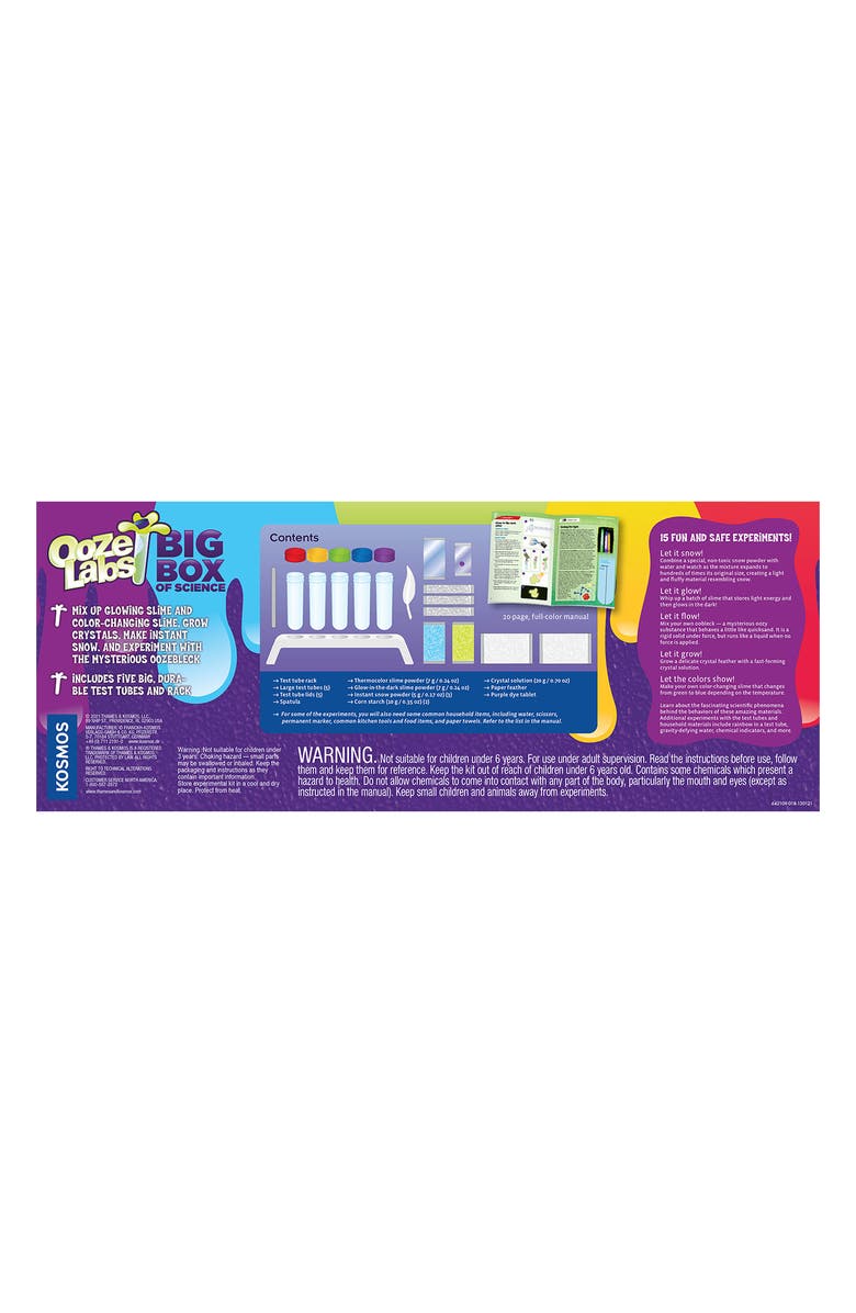 Thames & Kosmos Ooze Labs Big Box of Science, Alternate, color, Rainbow