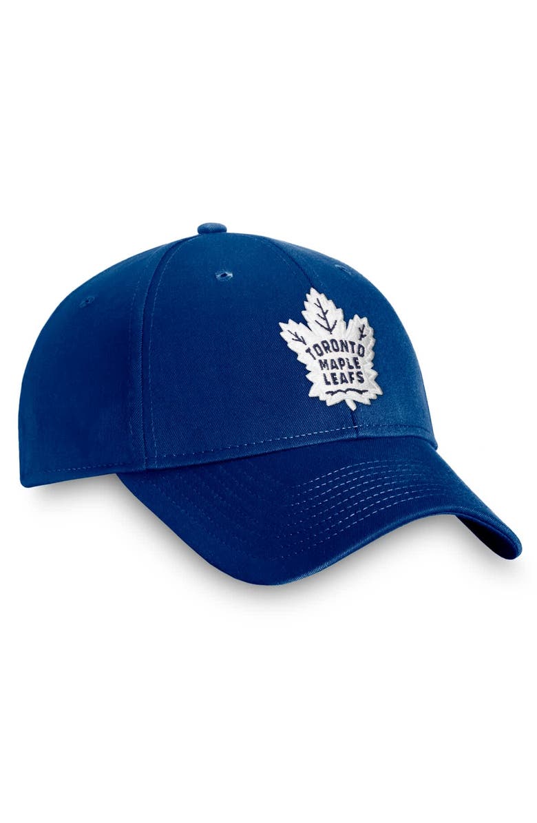 FANATICS Men's Fanatics Blue Toronto Maple Leafs Core Adjustable Hat, Alternate, color, Blue