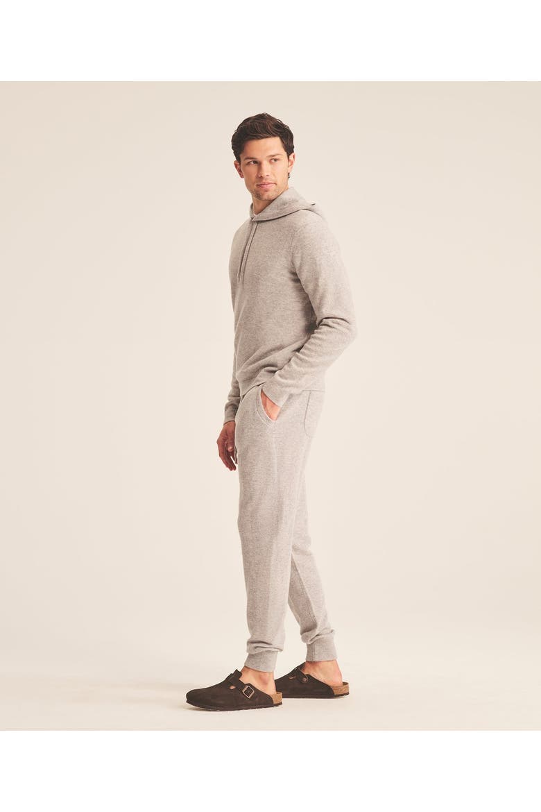 Signature Cashmere Jogger, Alternate, color, Cement