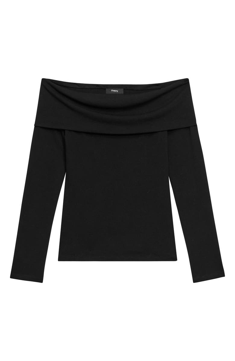 Theory Off the Shoulder Top, Alternate, color, 