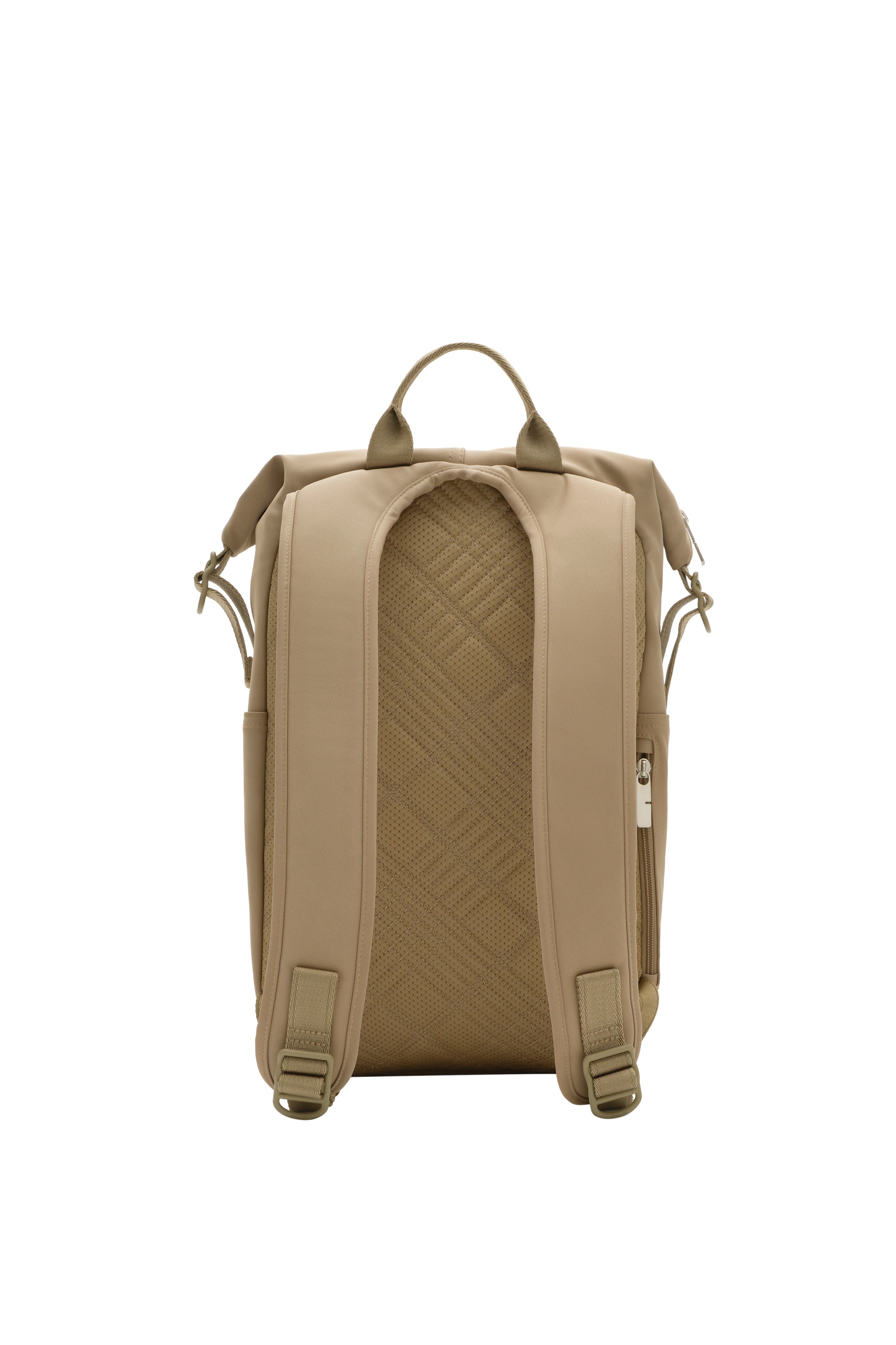 Burberry Storm Backpack, Alternate, color, Taupe Beige