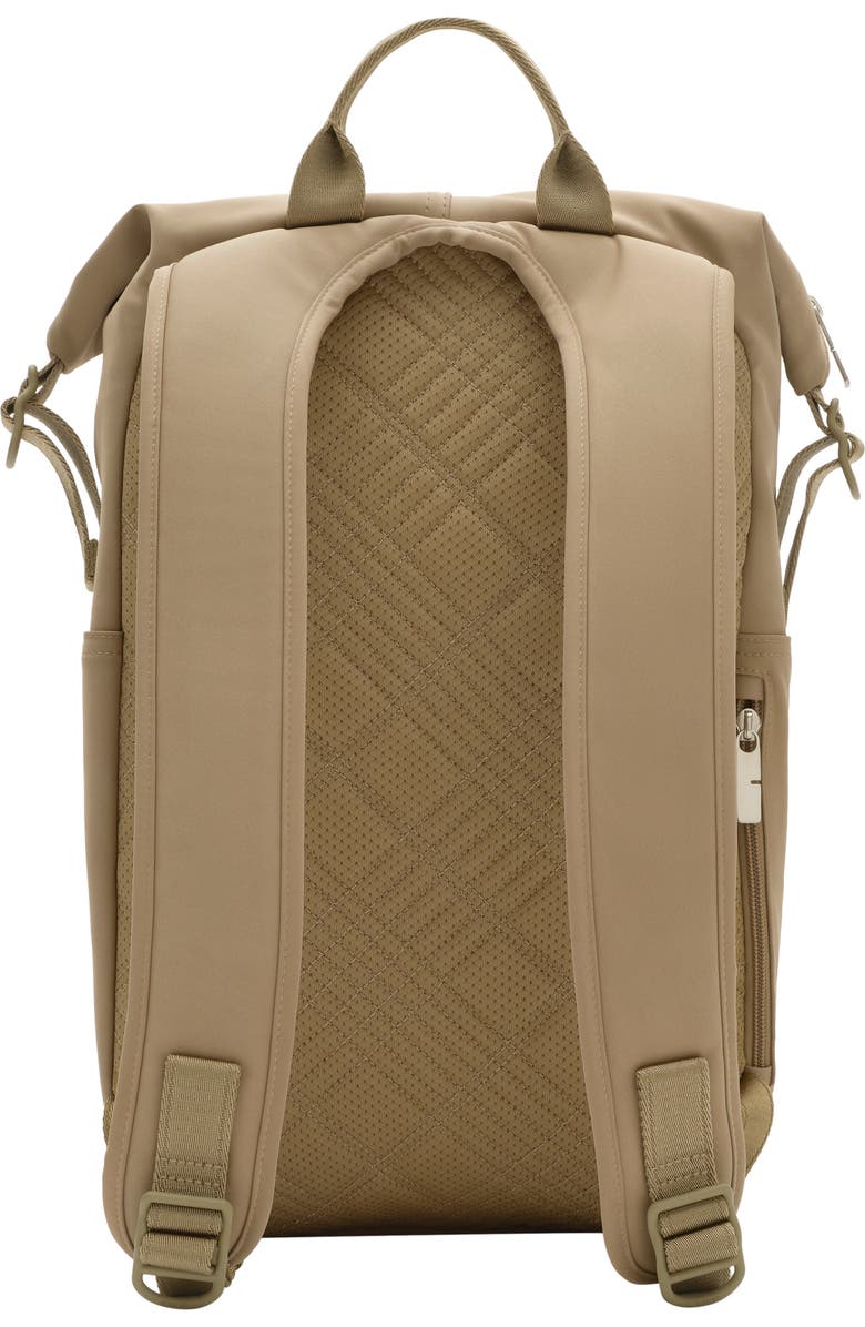 Burberry Storm Backpack, Alternate, color, Taupe Beige