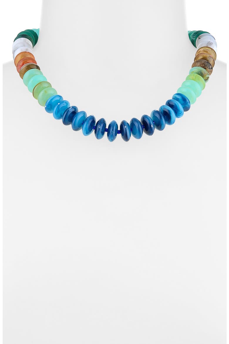 Beaded Necklace, Alternate, color, BLUE COMBO