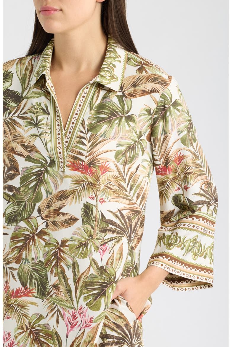 Fuji Hidden Coast Silk Shift Dress, Alternate, color, COCONUT
