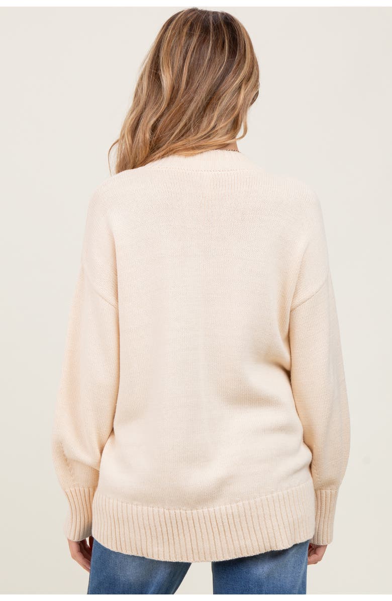 PinkBlush Drop Shoulder Oversized Sweater, Alternate, color,