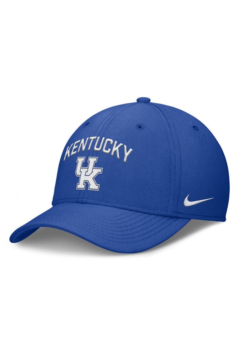 Nike Men's Nike Royal Kentucky Wildcats 2025 On-Field Rise Performance Flex Hat, Alternate, color, 