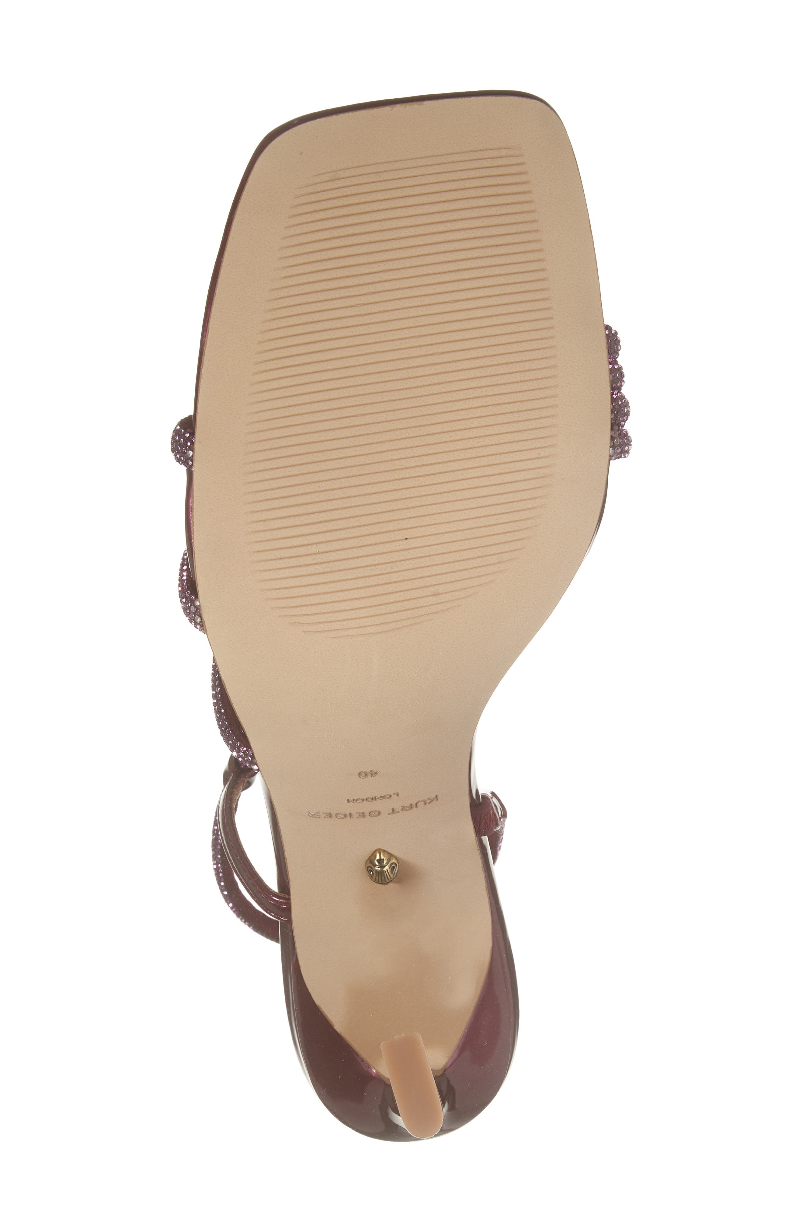 Annabel Crystal Embellished Sandal, Alternate, color, OPEN PINK