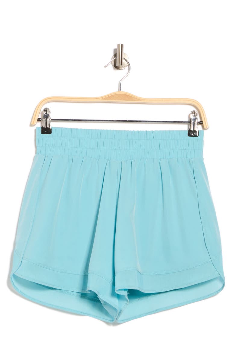 MARIKA Hallie Active Shorts, Alternate, color, Milky Blue