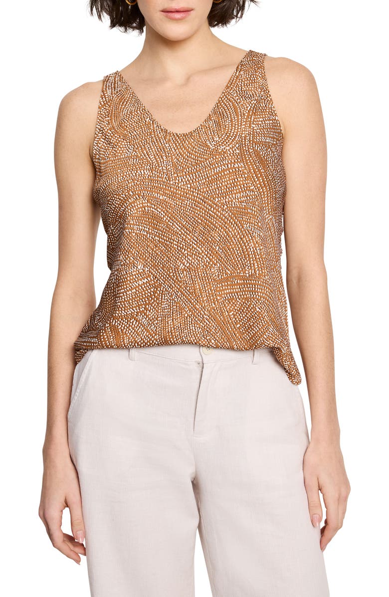 NIC+ZOE Swirling Sands Tank, Main, color, Neutral Multi
