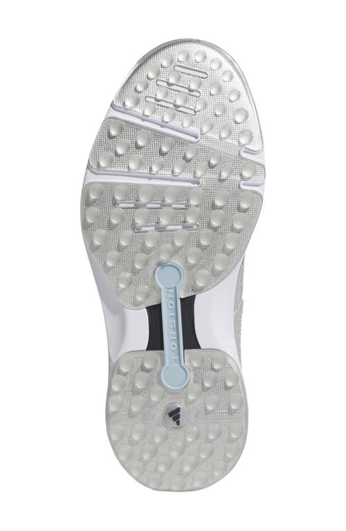 Adidas Originals Adidas S2g Boa® Waterproof Spikeless Golf Shoe In White/wonder Blue/navy