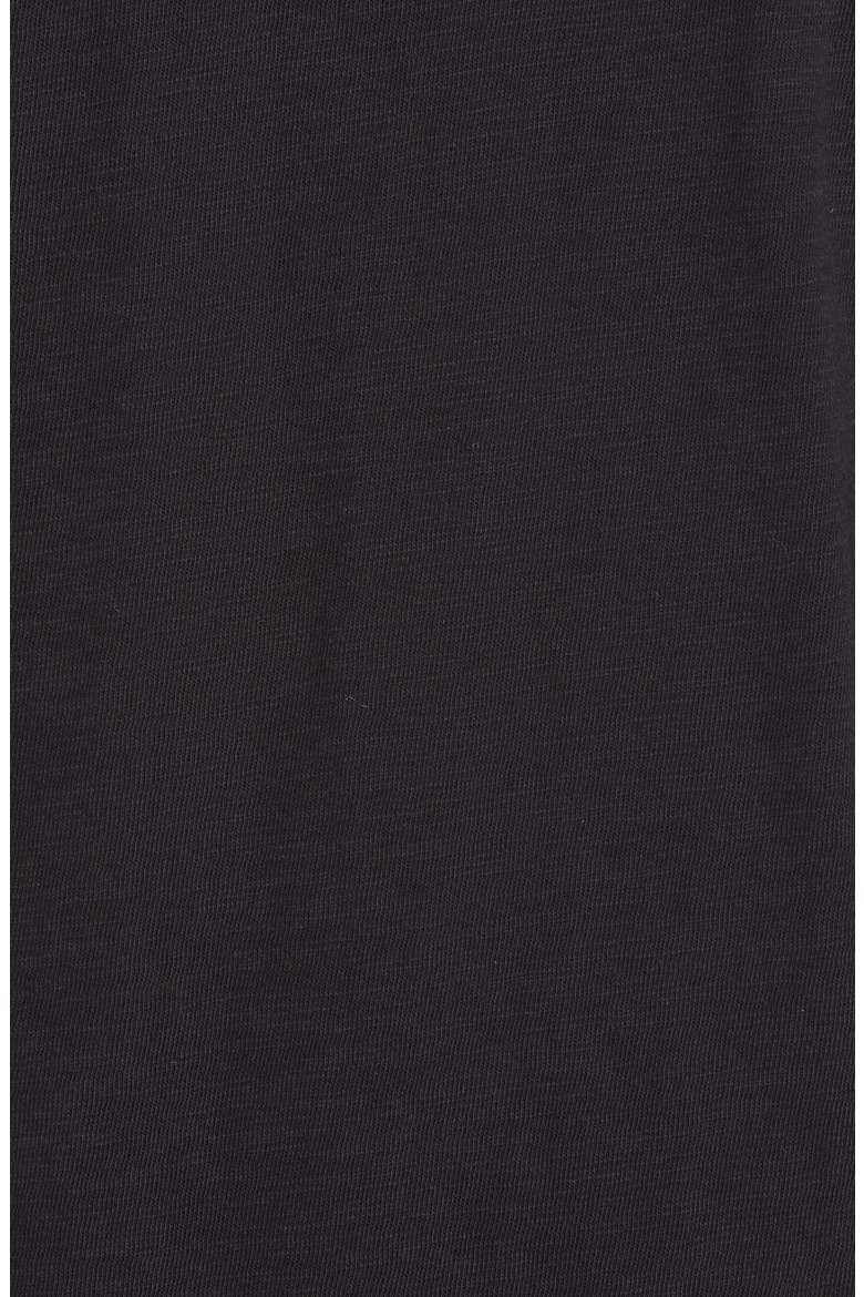 Long Sleeve Slub Henley, Alternate, color, BLACK