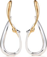 JENNY BIRD Egret Large Hoop Earrings