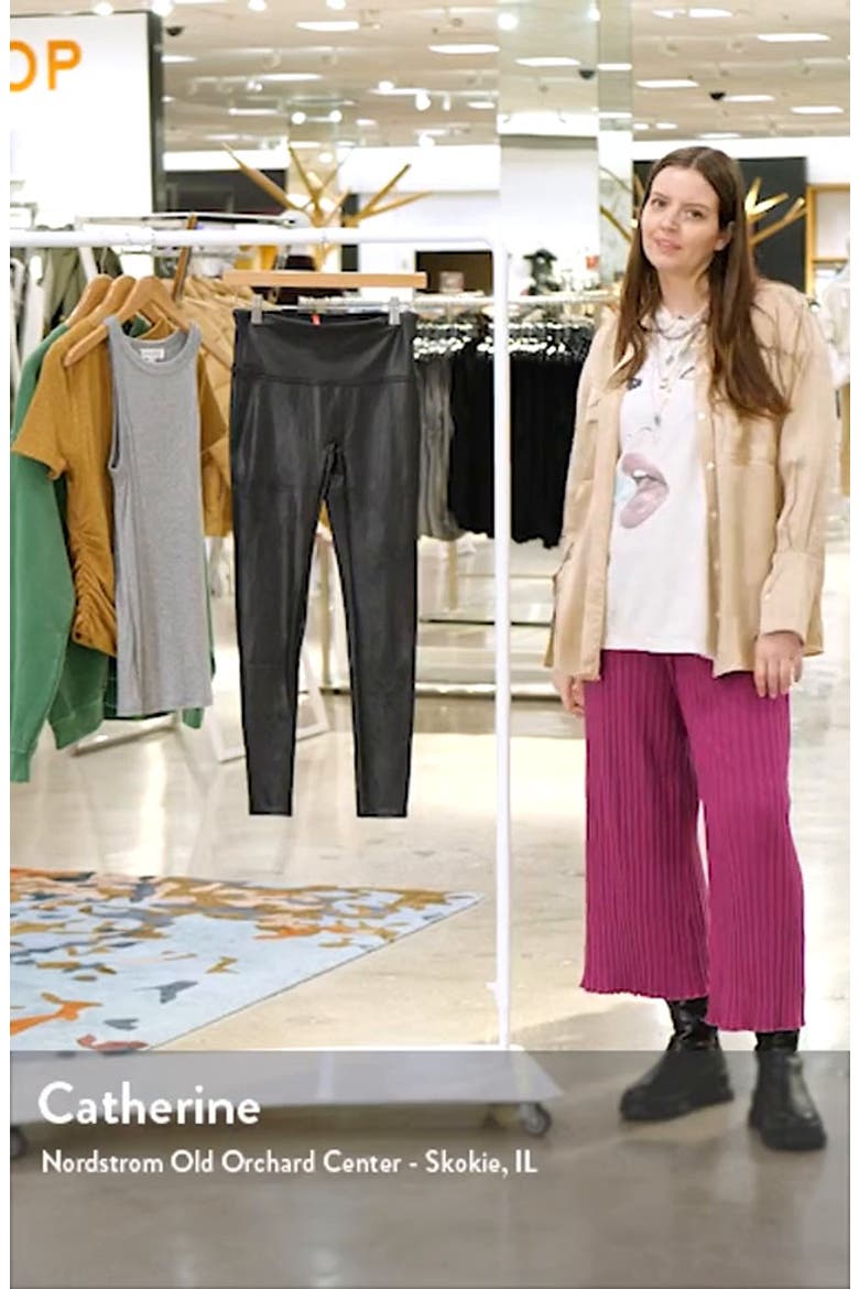 Faux Leather Leggings video