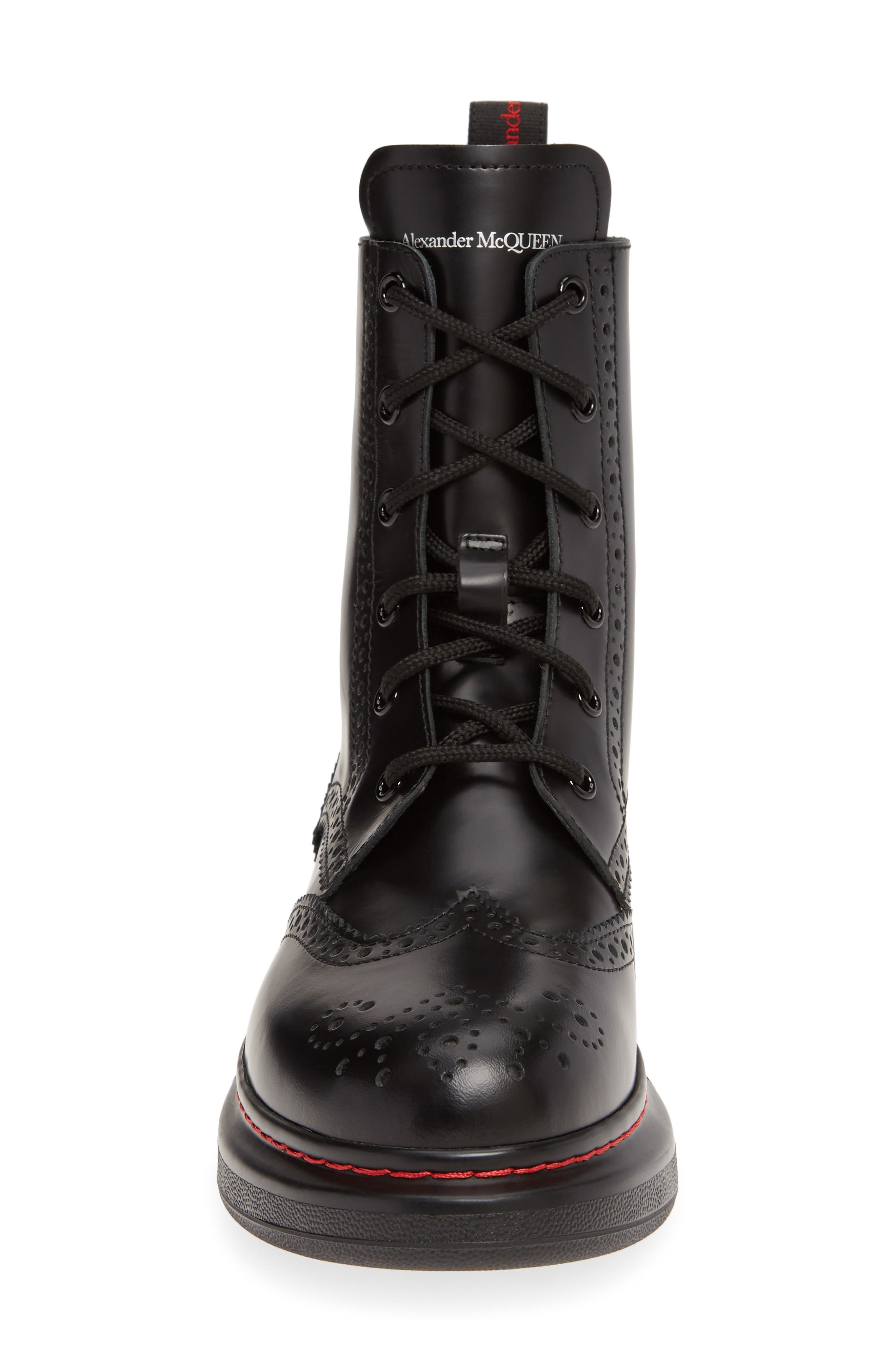 McQueen Alexander McQueen Platform Combat Boot, Alternate, color, 