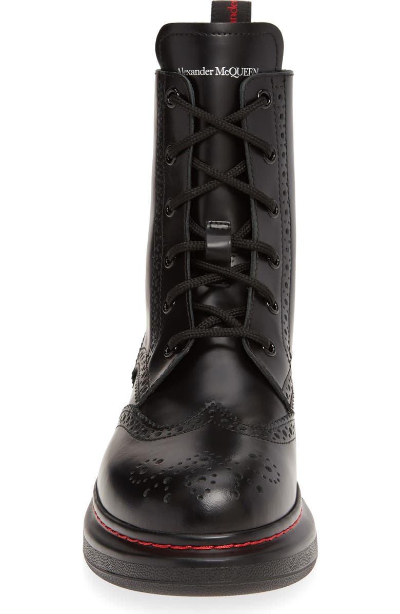 McQueen Alexander McQueen Platform Combat Boot, Alternate, color,