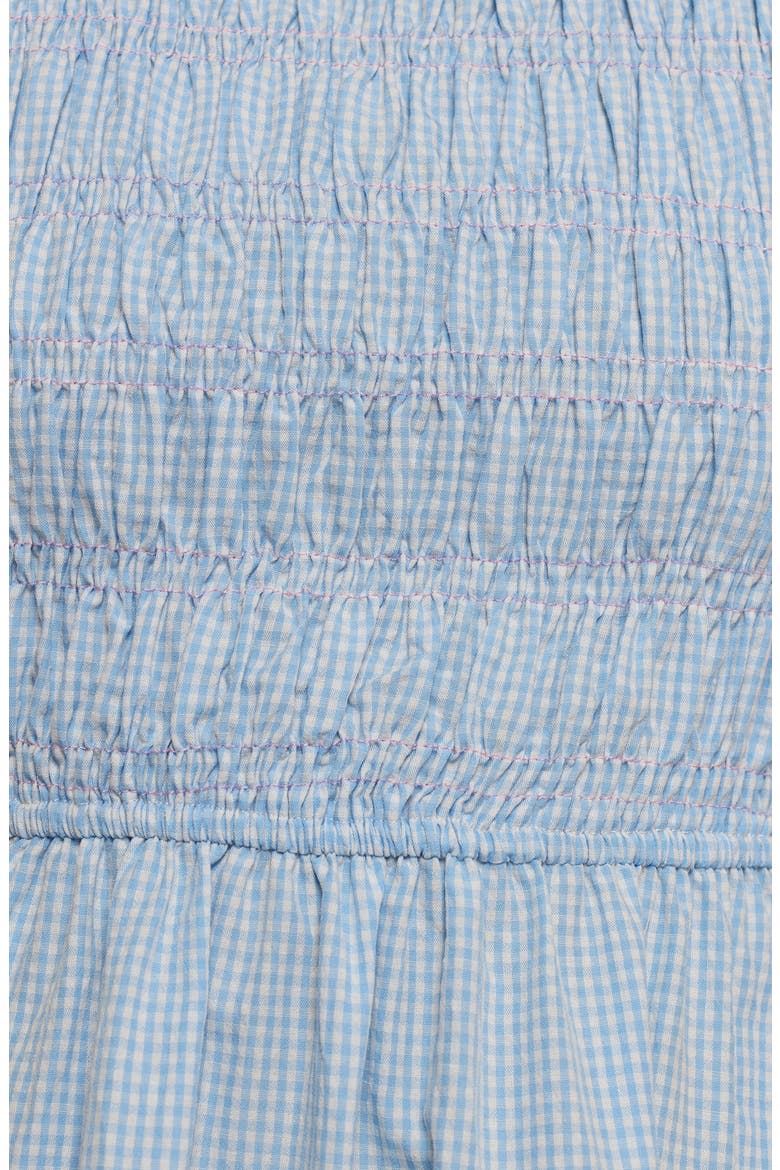 Lanna Smocked Sundress, Alternate, color, BLUE GINGHAM