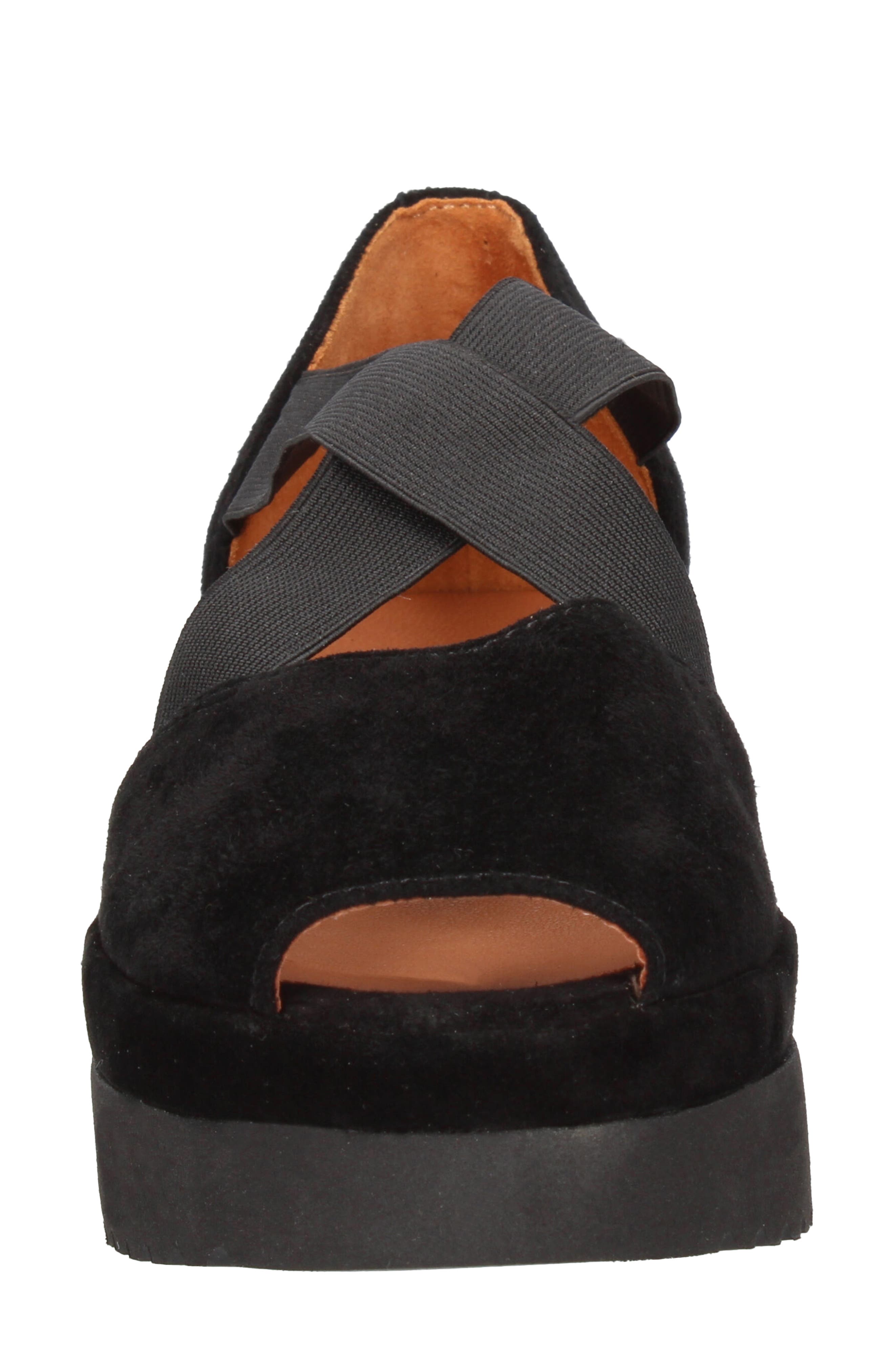 L'Amour des Pieds Alessio Open Toe Wedge, Alternate, color, 