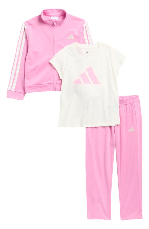 Kids' 3-Piece Tricot Jacket, T-Shirt & Track Pants Set