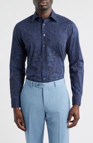 Etro Roma Stretch Cotton Dress Shirt