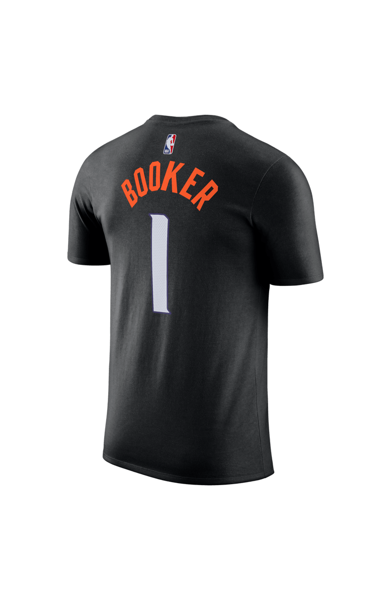 Nike Unisex Nike Devin Booker Black Phoenix Suns 2025/26 City Edition Name & Number T-Shirt, Alternate, color, Black
