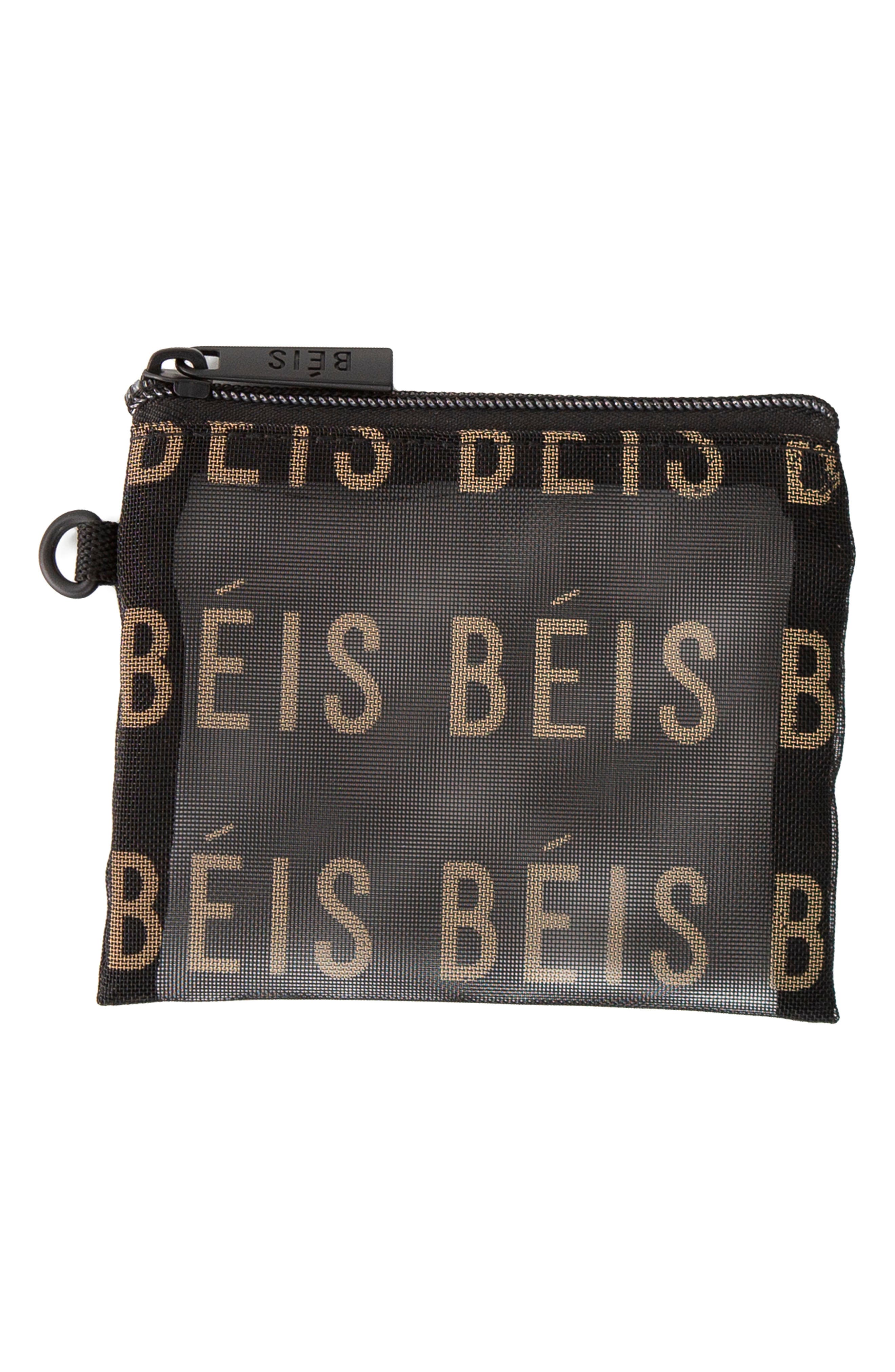 Béis The Mesh Pouch Trio, Alternate, color, 