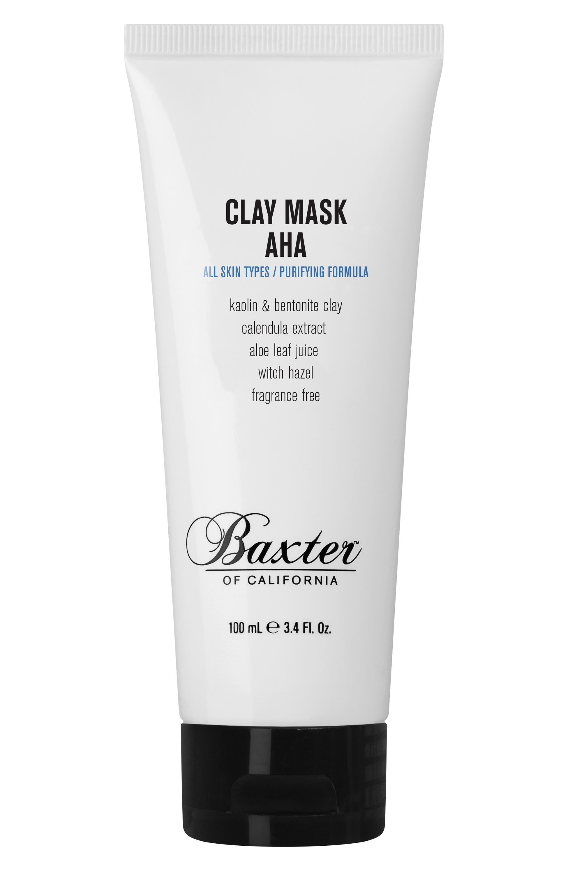 Baxter of California AHA clay mask tube