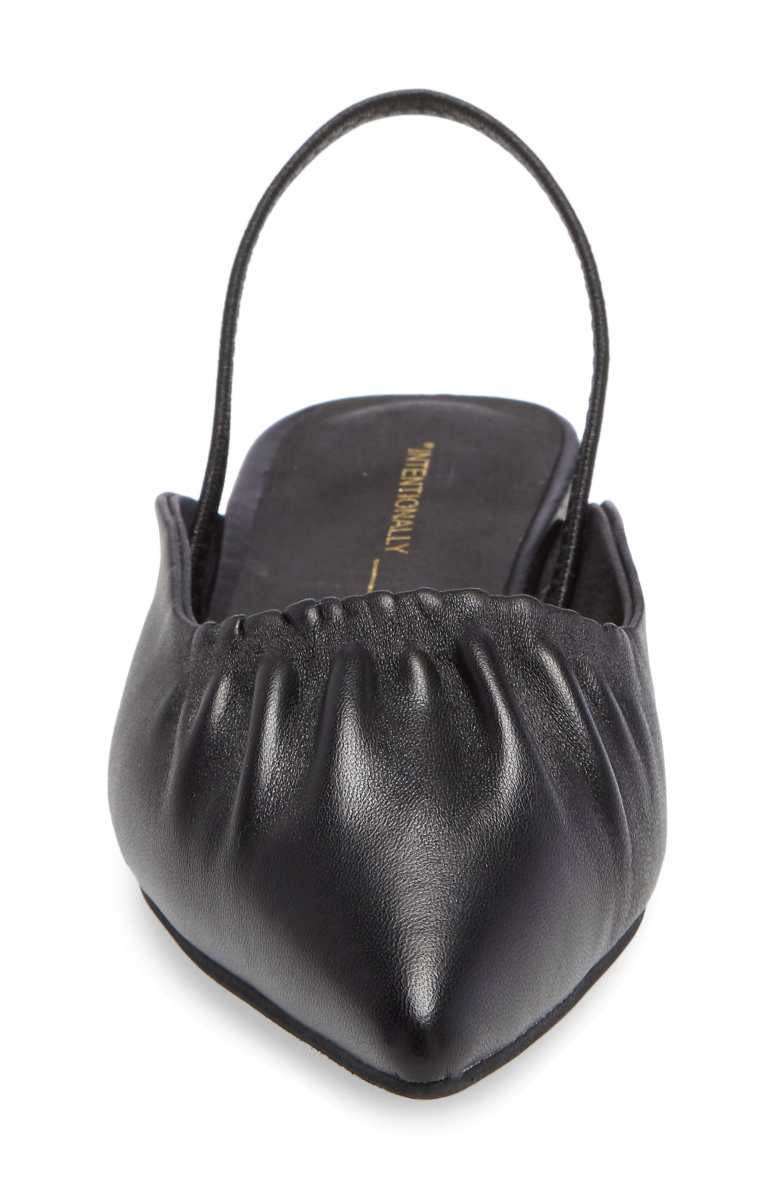 INTENTIONALLY BLANK Into Pointed Toe Flat, Alternate, color, 