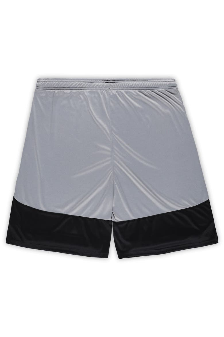 Men's Fanatics Branded Black Cincinnati Bengals Big & Tall Team Logo Shorts, Alternate, color, Black