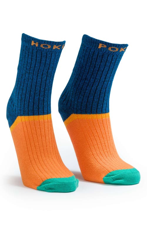 Mother The Half Step Crew Socks In Blue
