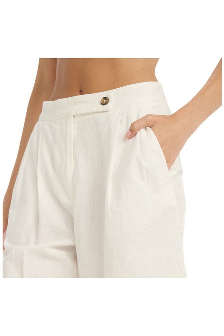 Resort Coastal Long Bermuda Shorts, Alternate, color, White