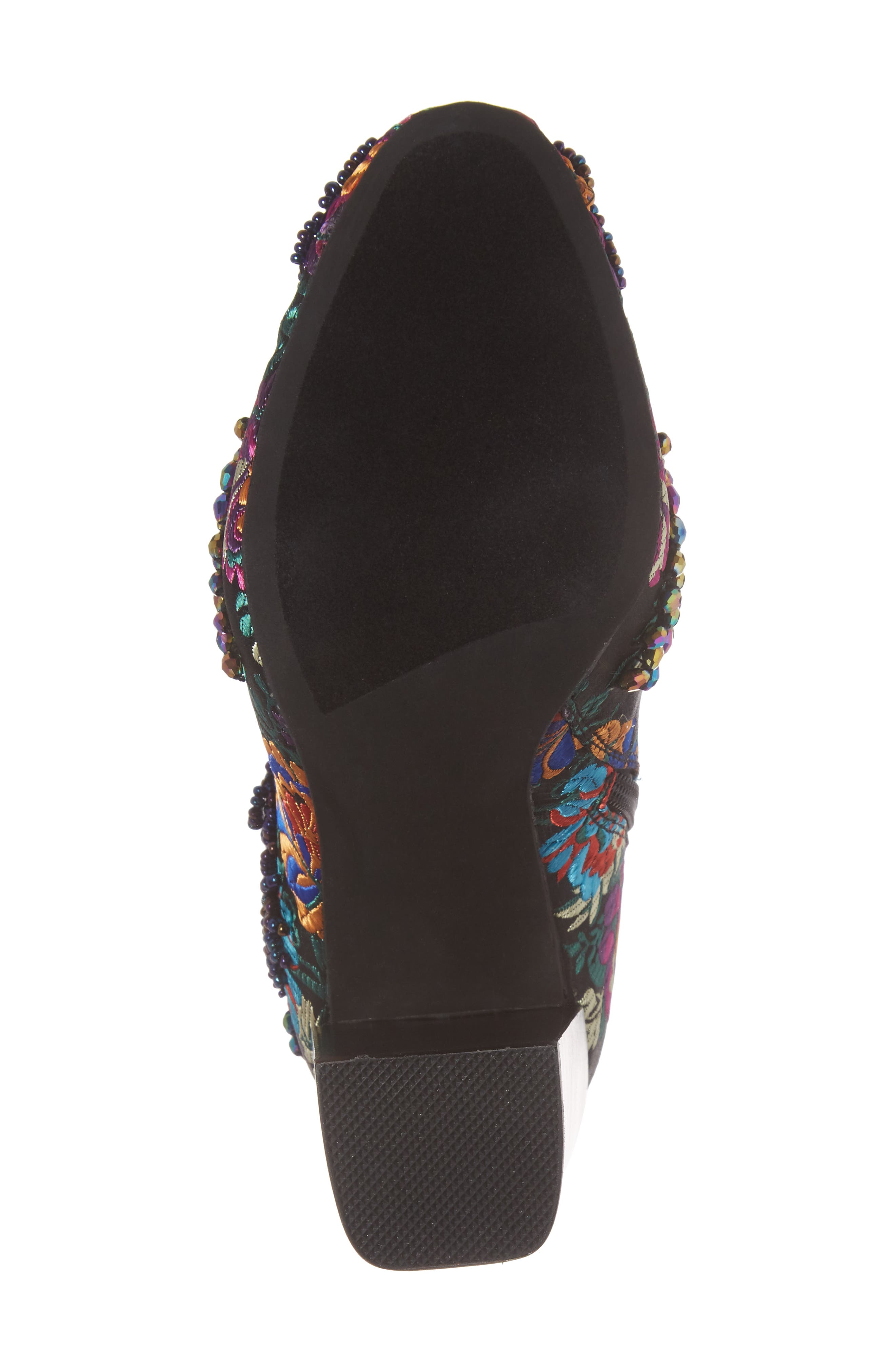 Jeffrey Campbell Stratford Embellished Brocade Bootie, Alternate, color, 