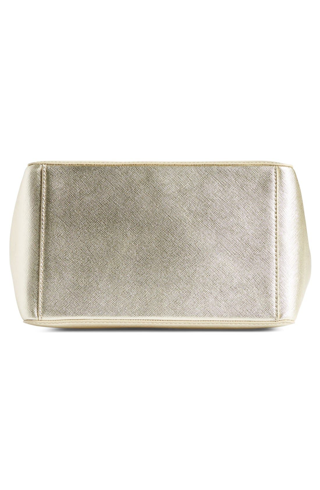 'Robinson Mini' Square Tote, Alternate, color, SOFT GOLD