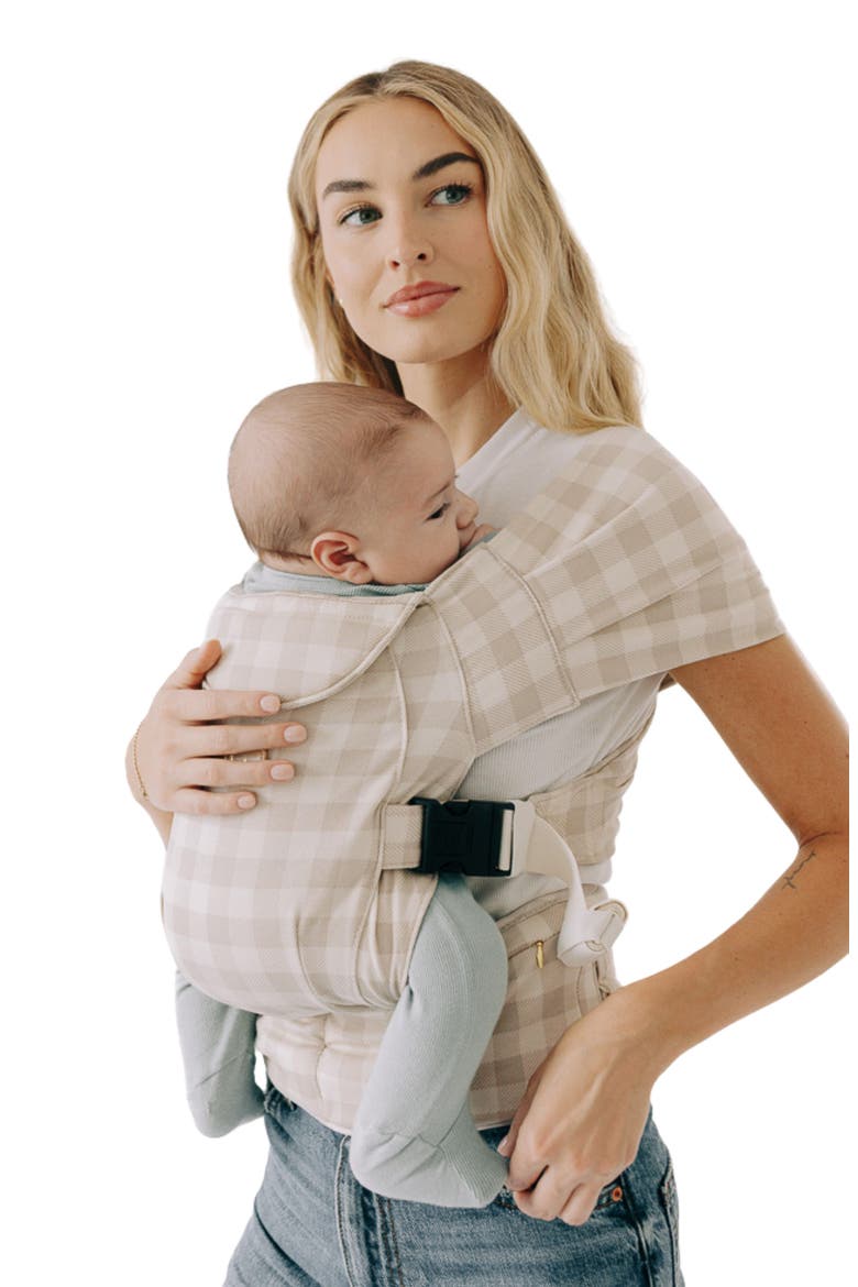 Pearl Newborn Carrier, Alternate, color, GINGHAM