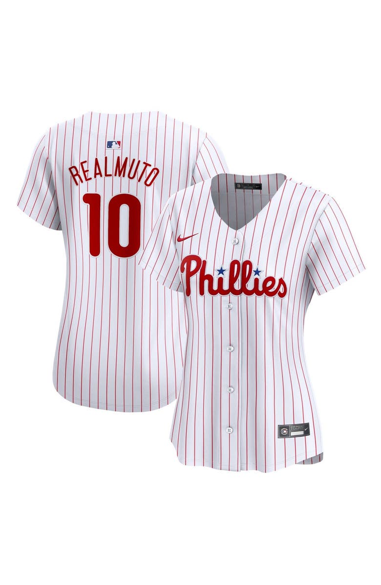 Nike Women's Nike J.T. Realmuto White Philadelphia Phillies Home Limited Player Jersey, Main, color, White