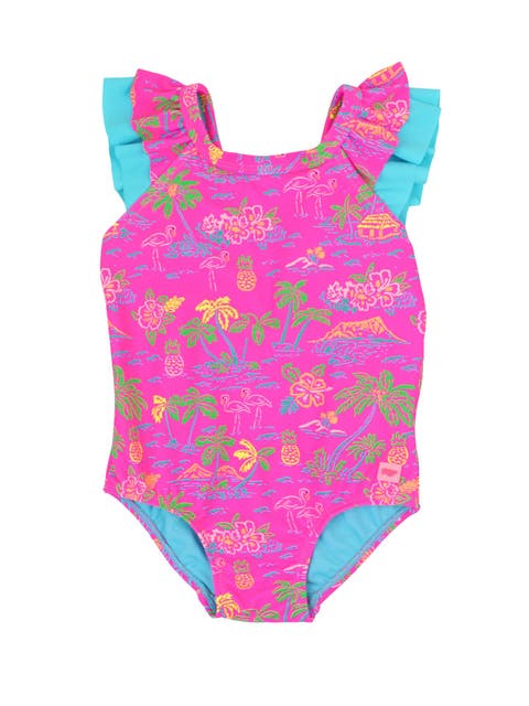 Girls V-Back UPF50+ One Piece