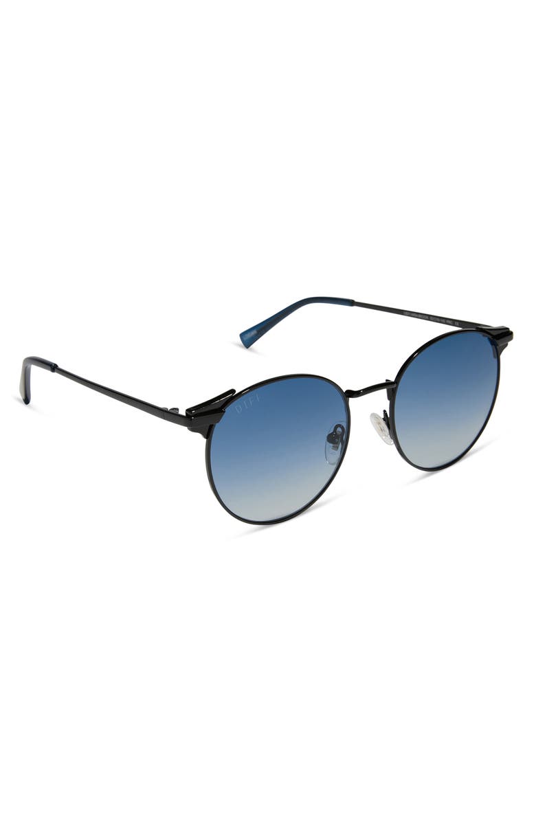 DIFF 53mm Logan Round Sunglasses, Alternate, color,
