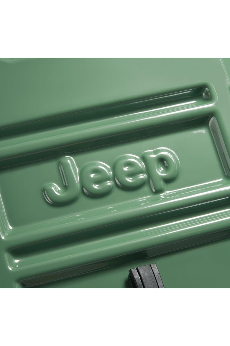 JH003B Checked-Large 30 Inch Hardside Expandable Luggage with Two Wheels, Alternate, color, Elm Green