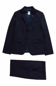 BOSS Kidswear Kids' Solid Two-Piece Suit