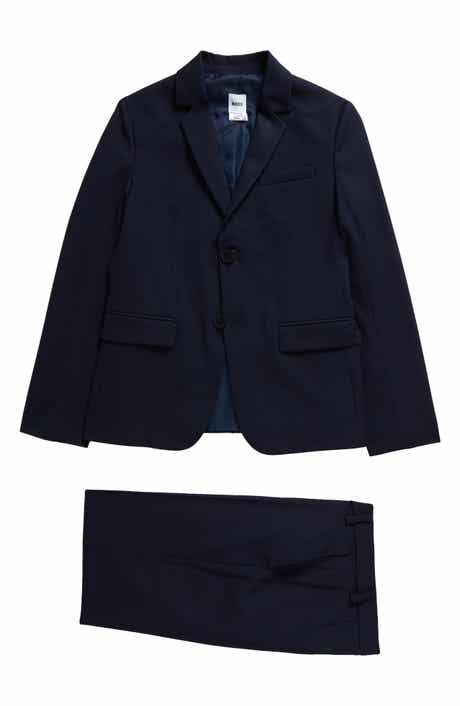 BOSS Kidswear Kids' Solid Two-Piece Suit