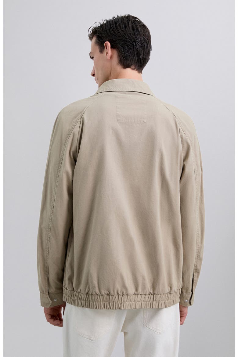 Basic Bomber Jacket, Alternate, color, Taupe
