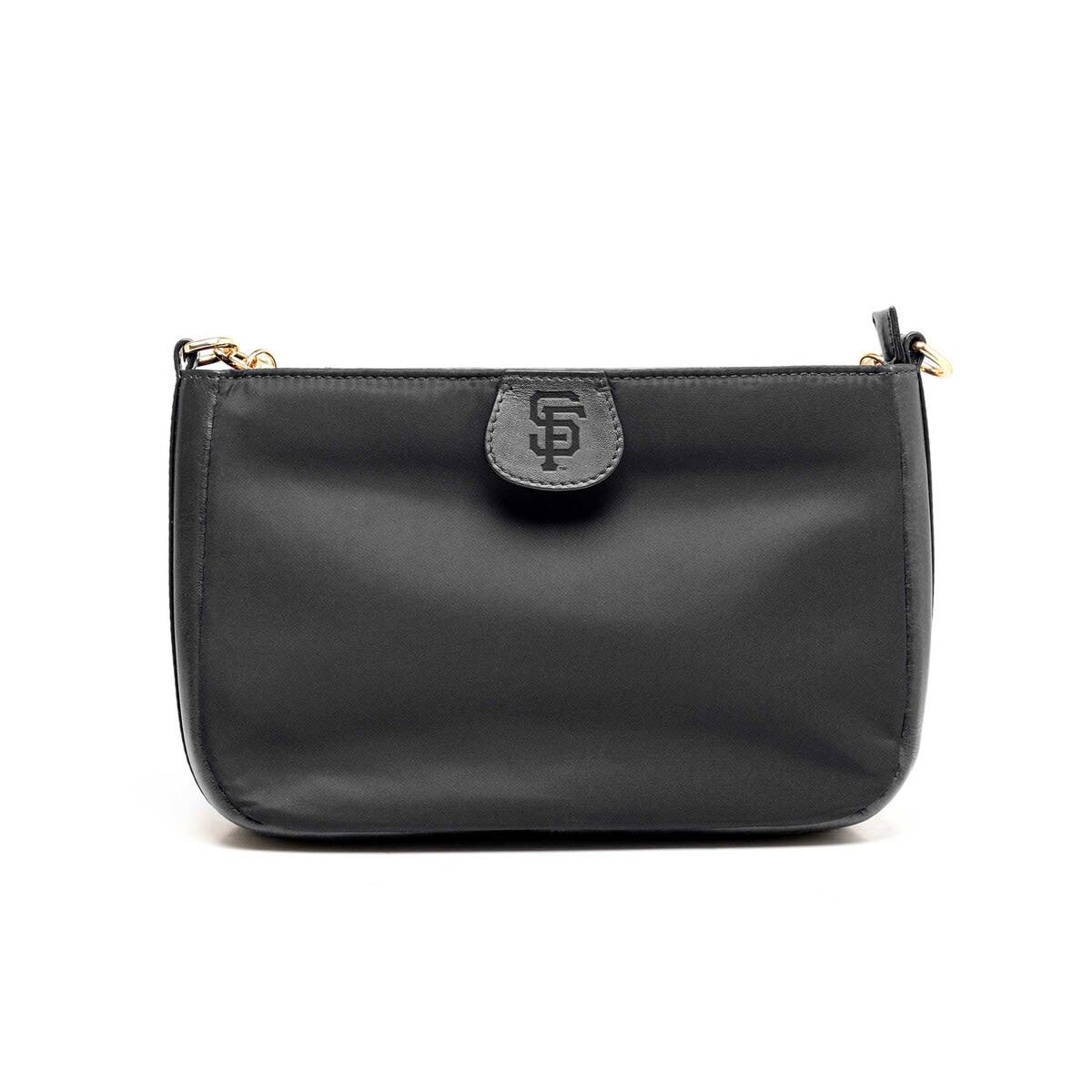 LUSSO San Francisco Giants Rianna Multi Pouchette Bag, Alternate, color, Black