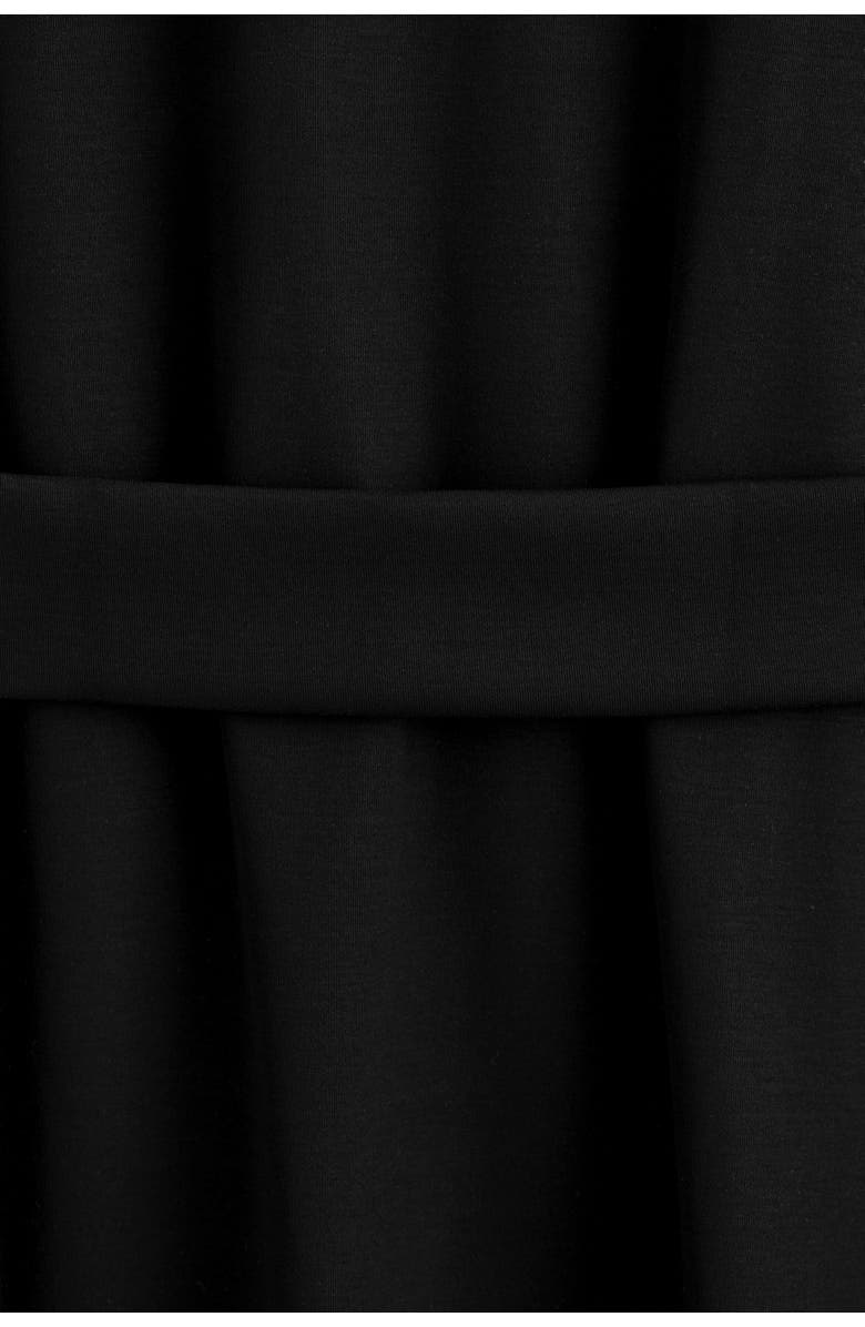 COS Belt-Detail Midi T-Shirt Dress, Alternate, color,