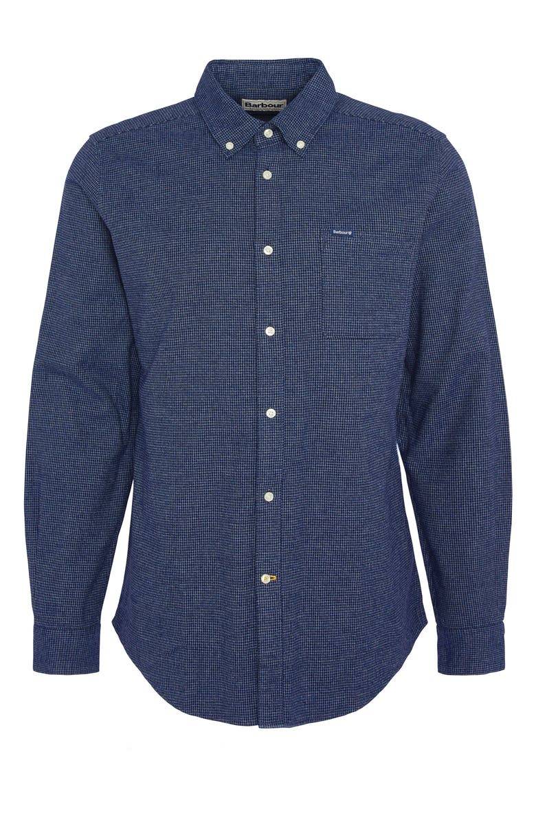 Barbour Bannock Check Print Cotton Button-Down Shirt, Alternate, color,