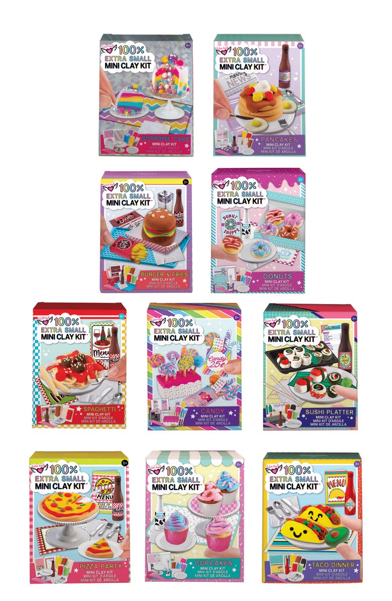 Fashion Angels 10-Pack Mini Clay Kit, Alternate, color, 